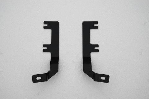 ZROADZ Hood Hinge LED Pod Light Brackets Z365631 2008-2010 FORD F250/350: Hinges Bar Mounts - By A Pillar - for mounting Two 3" Zroadz Cube Work Lights or Similar Style - Bol thumbnail 1