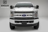 ZROADZ - Grilles and Grille Inserts for 2017-2019 F-250 SUPER DUTY, F-350 DUTY Z415471-KIT 2017 Ford /350 OEM LED Light Bar Mounts (Black) Includes Two 6" Zroadz Slim Single Row LED Light Bars wire harness- thumbnail 2