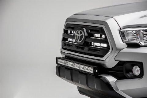 ZROADZ Front Bumper Center LED Light Brackets for 2018-2022 TACOMA - Z329511 Bracket, 2018-2018 TOYOTA TACOMA: Bar Mounts thumbnail 4