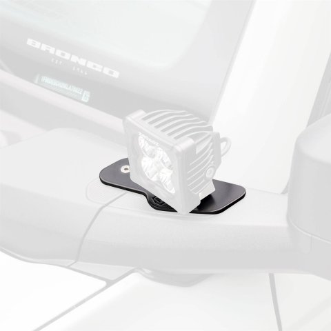 ZROADZ A-Pillar LED Pod Light Brackets for 2021-2022 BRONCO - Z365401-BK2 Mount Brackets, Bracket, Lower A-Pillar, Bolt-On, One Per Bracket, No Drilling Required, Ford, Bronco, Pair thumbnail 2