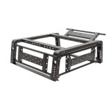 ZROADZ Access Overland Racks with Three Lifting Side Gates for 2016-2022 TACOMA - Z839201 Truck Bed Rack, Toyota Rack, Black, Mild Steel, Alum, With 3 thumbnail 1