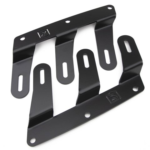 ZROADZ Front Bumper OEM LED Fog Light Brackets Z325401 Mounting Brackets, Mount Kit, Inset, Bolt-on, No Drilling Required, Ford Bronco, Sold as a Pair thumbnail 1