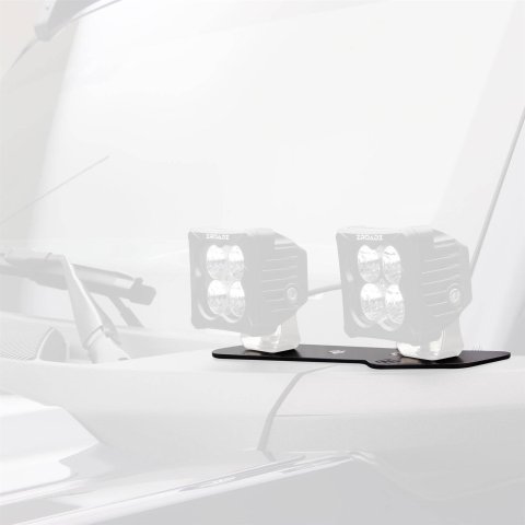 ZROADZ A-Pillar LED Pod Light Brackets for 2021-2022 BRONCO - Z365401-BK4 Mount Brackets, Bracket, Lower A-Pillar, Bolt-On, Two Lights Per Bracket, No Drilling Required, Ford, Bronco, Pair thumbnail 2
