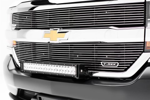 ZROADZ Light Mount Brackets Z322082 2016-2016 CHEVROLET SILVERADO 1500: Front Bumper Top LED Bar Mounts - to mount 30" Zroadz LED or Similar Style light thumbnail 1