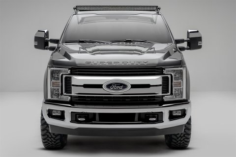 ZROADZ Light Mount Brackets Z335471 2017 Ford F-250 /350 Modular Rear Roof LED Bar Mounts - Multi - Multi Directional - 55 Inches Width - With 4 LED Bar Mounts thumbnail 1