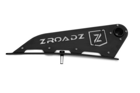 ZROADZ Front Roof LED Light Brackets for 2019-2022 SIERRA 1500, SILVERADO 1500 - Z332281 Bar Mounting Bracket, Chevrolet/GMC Bracket, Black thumbnail 4