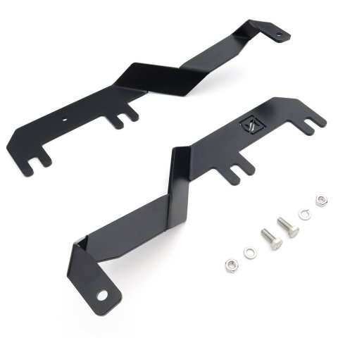 ZROADZ Hood Hinge LED Pod Light Kits Z365471-KIT2 2017-2017 FORD F250/F350: Hinges Bar Mount KIT - By A Pillar - with Two 3" Cube Led Work Lights (Includes Universal Wiring Harness) - B thumbnail 1