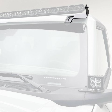ZROADZ Front Roof LED Light Brackets for 2021-2022 BRONCO - Z335411 Mount Brackets, 50 in. Brackets, Front, Mount, Bolt-On, No Drilling Required, Ford, Bronco, Sold as a Pair thumbnail 3