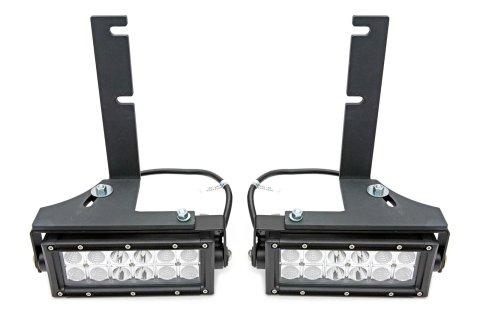 ZROADZ Rear Bumper LED Light Brackets Z381421 Auxiliary Mounting Bracket, CHEVROLET SILVERADO 2500/3500 Mounting Brkts thumbnail 1
