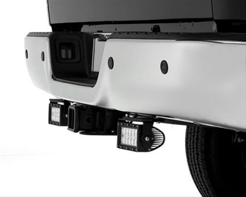 ZROADZ Auxiliary Light Mounting Brackets for 2014-2021 TUNDRA - Z389641 2014-2017 TOYOTA TUNDRA: Rear Bumper/Frame LED Bar Mounts 8" Opening Swivel Adjustments to Mount 6" Zroadz LED or similar light Bolt On thumbnail 3