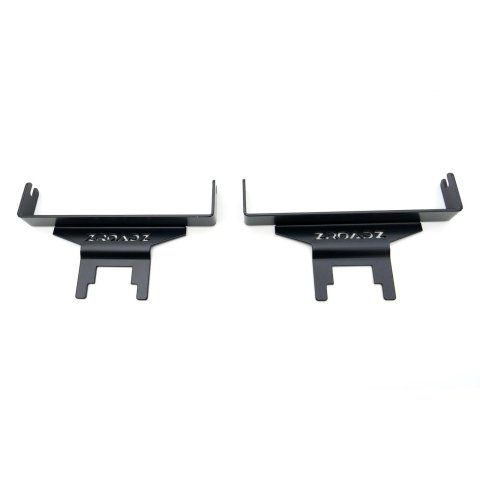 ZROADZ Light Mount Brackets Z394812 Auxiliary mount brackets JEEP Wrangler JK Rear Window Brackets. Hard Top Only. thumbnail 1