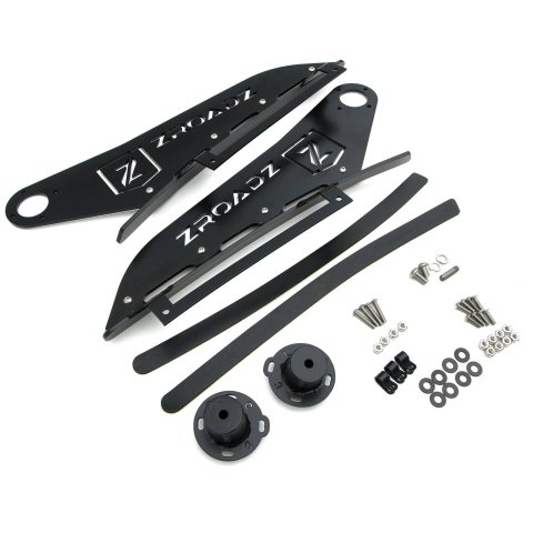 ZROADZ Front Roof LED Light Brackets for 2017-2019 TITAN - Z337181 Auxiliary Mounting Bracket, Bracket thumbnail 2
