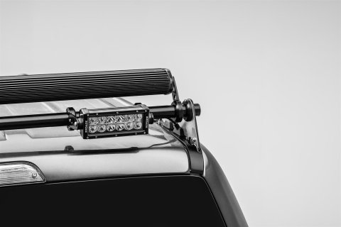 ZROADZ Light Mount Brackets Z355471 2017 Ford F-250 /350 Modular Rear Roof LED Bar Mounts - Multi - Multi Directional - 55 Inches Width - With 4 LED Bar Mounts thumbnail 3