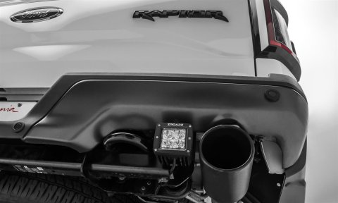 ZROADZ - Bumper Accessories for 2017-2020 F-150 Z385651-KIT 2017 Ford F150 Raptor Rear LED Light Bar Mount KIT Inlcudes (2) 3" LED Cube Lights, Universal Wire Harness Bolt On Easy Install thumbnail 1