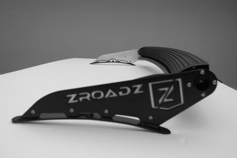 ZROADZ Auxiliary Light Mounting Brackets Z334521 2009-2016 DODGE RAM 1500: Front Roof LED Bar Mounts - To Mount One 50" Zroadz Straight OR Curved LED Bar or similar style thumbnail 7