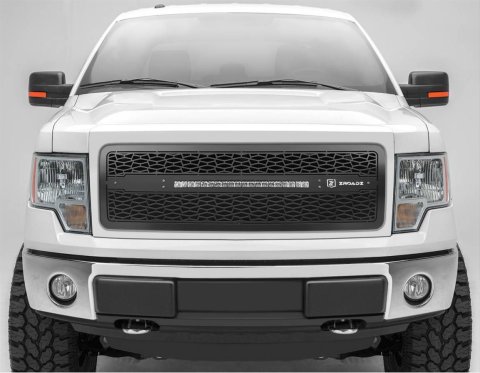 ZROADZ LED Grilles for 2009-2012 F-150 - Z315681 Grille F150 w 20 In Bar, Black Powder Coated Mild Steel, Includes Wiring Harness