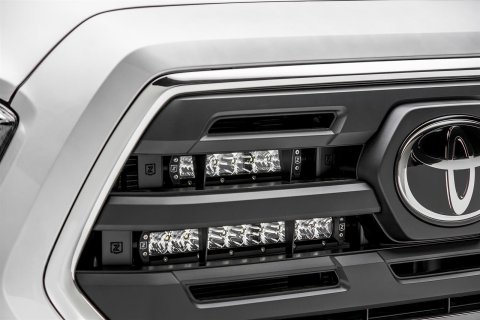 ZROADZ OEM Grille LED Light Kits Z419711-Kit OE Kit, 2018-2018 TOYOTA TACOMA: Main Bar Mounts (Black) – Installs Behind Assembly thumbnail 3