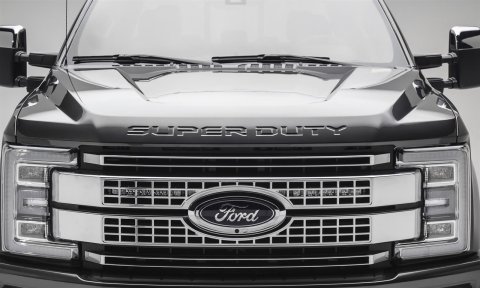 ZROADZ - Grilles and Grille Inserts for 2017-2019 F-250 SUPER DUTY, F-350 DUTY Z415371-KIT 2017-2017 FORD Super Duty F-250/350, Platinum OEM (Mounts to top section of grille) Led light bar mount kit mild steel-includes two thumbnail 2