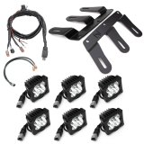 ZROADZ Front Bumper OEM LED Fog Light Kits Z325401-KIT Lights, Bumper, Bolt-On, No Drilling Required, Ford, Sold as a Kit thumbnail 2