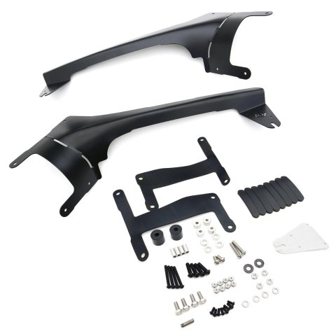 ZROADZ Front Roof LED Light Brackets for 2020-2022 GLADIATOR, 2018-2022 WRANGLER - Z374831 Auxiliary Mounting Bracket, Bracket thumbnail 1