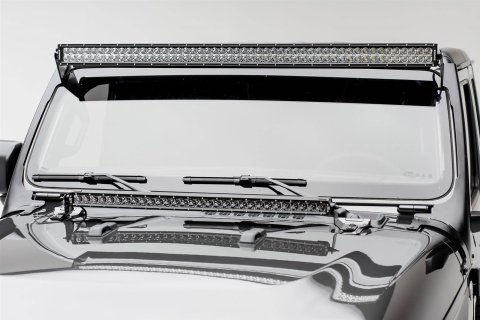 ZROADZ Front Roof LED Light Brackets for 2020-2022 GLADIATOR, 2018-2022 WRANGLER - Z374831 Auxiliary Mounting Bracket, Bracket thumbnail 4