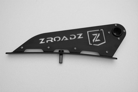 ZROADZ Auxiliary Light Mounting Brackets for 2015-2021 F-150 - Z335731 2015-2016 FORD F150: Front Roof LED Bar Mounts To Mount One 52" Zroadz Straight OR Curved LED Bar or similar style thumbnail 2