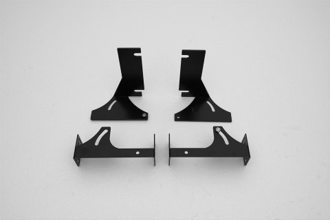 ZROADZ Auxiliary Light Mounting Brackets Z381221 2015-2017 CHEVROLET SILVERADO 2500/3500: Rear Bumper/Frame LED Bar Mounts - 8" Opening - Swivel Adjustments - to Mount 6" Zroadz LED or similar thumbnail 1