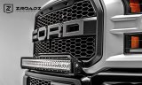 ZROADZ Front Bumper Top LED Light Kits Z325662-KIT 2017 Ford F150 Raptor Bar Mount KIT - Includes 40"Curved Light, Universal Wire Harness thumbnail 1