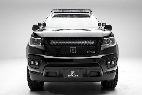ZROADZ Front Roof LED Light Brackets for 2015-2020 CANYON, COLORADO - Z332171 Auxiliary Mounting Bracket, Bracket thumbnail 1