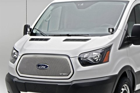 ZROADZ Hood Hinge LED Pod Light Brackets Z365751 Hinge, Ford Bracket, Black, Mild Steel thumbnail 1