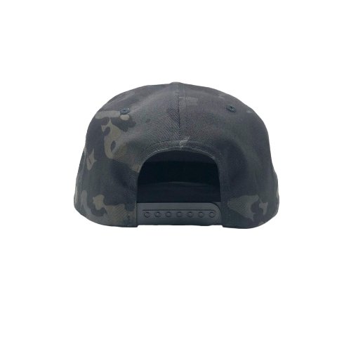 KC HiLiTES Black MultiCam Hats 70212 Logo, Camo/Black, Flat Bill, One Size, Adult, Snap, Each thumbnail 4