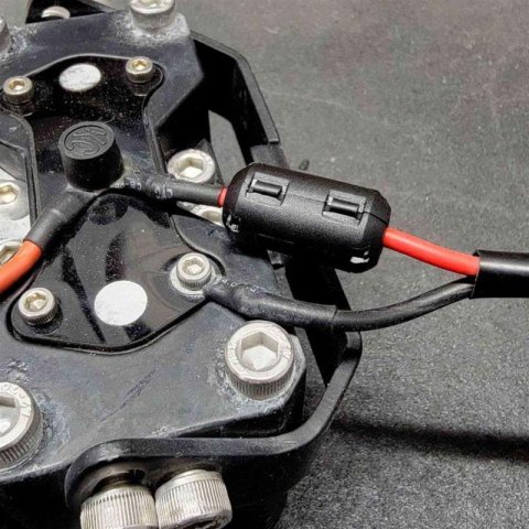 KC HiLiTES Wiring Connectors and Pigtails 3011 5mm Ferrite Core EMI Filter thumbnail 1