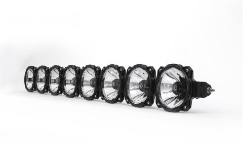 KC HiLiTES Gravity LED Pro6 Light Bar Kits 91337 Bar, Pro6, Lamp Style, Round, Clear Bulb and Lens, Black Housing, Upper Windshield Mount, Jeep, Wrangler, Each thumbnail 6