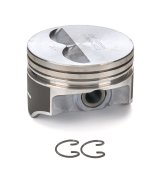 Speed-Pro Hypereutectic Pistons WH860CP30 Piston, Hypereutectic, Flat, 4.030 in. Bore, 3.75 in. Stroke, 5/64 in., 5/64 in., 3/16 in. Rings, Chevy, Each thumbnail 3
