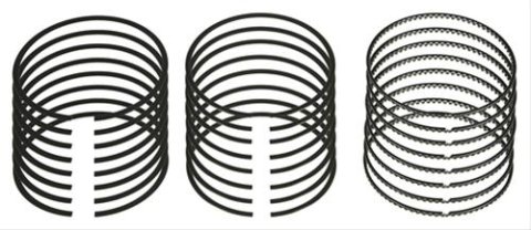 Sealed Power Performance Piston Ring Sets E997K25MM Rings, Sets, Moly, 4.075 in. Bore, 1.5mm, 1.5mm, 2.5mm Thickness, V8, Set