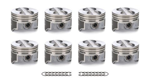 Speed-Pro Hypereutectic Pistons H273CP30 Pistons, Hypereutectic, Flat, 4.030 in. Bore, Ford, Set of 8 thumbnail 4