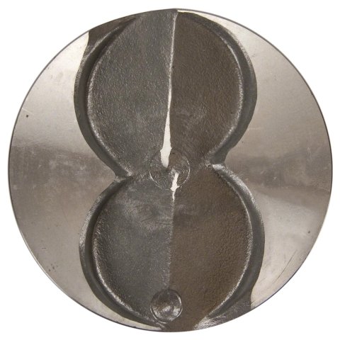 Speed-Pro Hypereutectic Pistons H336CP60 Pistons, Hypereutectic, Flat, 4.060 in. Bore, Ford, Mercury, Set of 8 thumbnail 1
