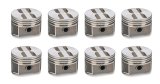 Speed-Pro Forged Pistons L2165F40 Pistons, Forged, Flat, 4.040 in. Bore, Chevy, Set of 8 thumbnail 3