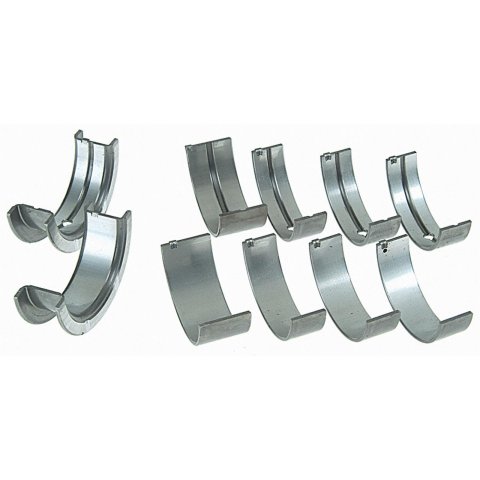 Sealed Power MA Series Main Bearings 4999MA Bearings, Standard Size, Bi Metal, 1/2 Groove, Chrysler, Dodge, Plymouth, 360, Set of 5 thumbnail 1