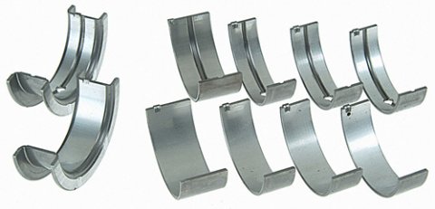 Sealed Power MA Series Main Bearings 4999MA Bearings, Standard Size, Bi Metal, 1/2 Groove, Chrysler, Dodge, Plymouth, 360, Set of 5 thumbnail 2