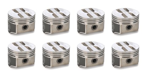 Speed-Pro Forged Pistons L2165F30 Pistons, Forged, Flat, 4.030 in. Bore, Chevy, Set of 8 thumbnail 3