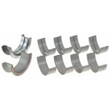 Sealed Power Main Bearing Sets 4125M10 Bearings, 0.010 in. Crankshaft Undersize, Tri Metal, 1/2 Groove, Ford, Lincoln, Mercury, V8, 221, 260, 289, 302, Set of 5 thumbnail 1