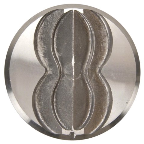 Sealed Power Cast Pistons 411NP30 Pistons, Cast, Flat, 4.150 in. Bore, Pontiac, Set of 8 thumbnail 1