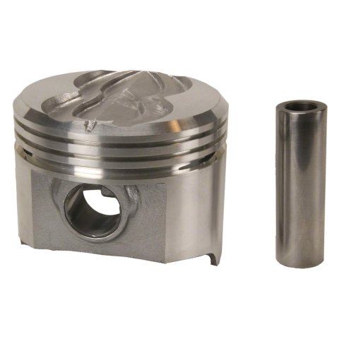 Sealed Power Cast Pistons 411NP30 Pistons, Cast, Flat, 4.150 in. Bore, Pontiac, Set of 8 thumbnail 2