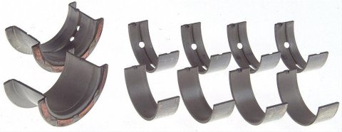 Sealed Power Main Bearing Sets 994M Bearings, Tri Metal, Standard Size, Chevy, 283, 327, Set of 5