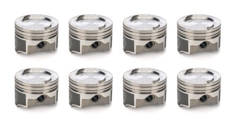 Speed-Pro Forged Pistons L2404F30 Pistons, Forged, Dish, 4.390 in. Bore, Ford, Lincoln, Mercury, Set of 8 thumbnail 4