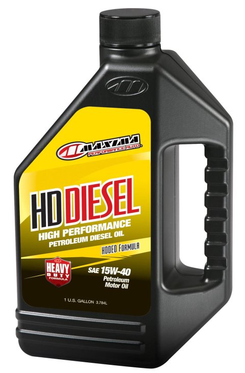 15w40 Maxima HD DIESEL High-Performance Oil 39-029128 Engine Oil, Diesel, Semi-Synthetic, 15W40, Gallon, Each thumbnail 1