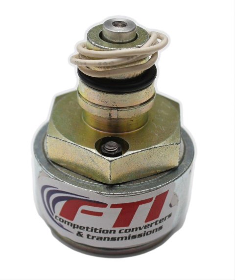 FTI Performance Trans-Brake Solenoids F4010 Automatic Transmission Solenoids, Steel, Zinc Finish, GM, TH400, Each