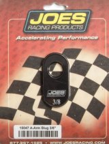 JOES Racing Products Slotted A-Arm Slugs 15047 Slug, Slotted, Control Arm, 3/8 in. Offset, Aluminum, Each thumbnail 2