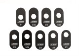 JOES Racing Products Slotted A-Arm Slugs 15050 Slug, Slotted, Control Arm, Aluminum, Set of 9 thumbnail 1